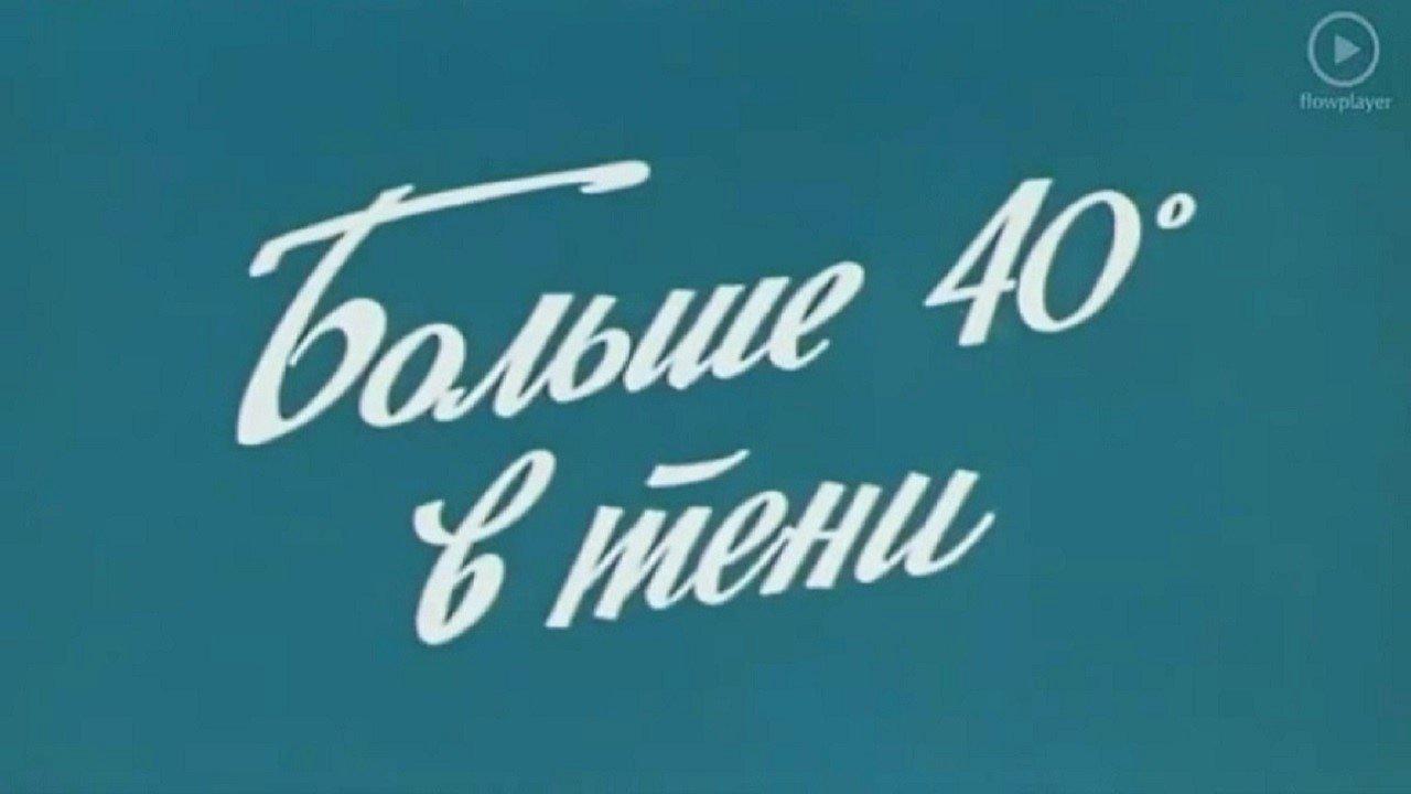 40 градусов в тени