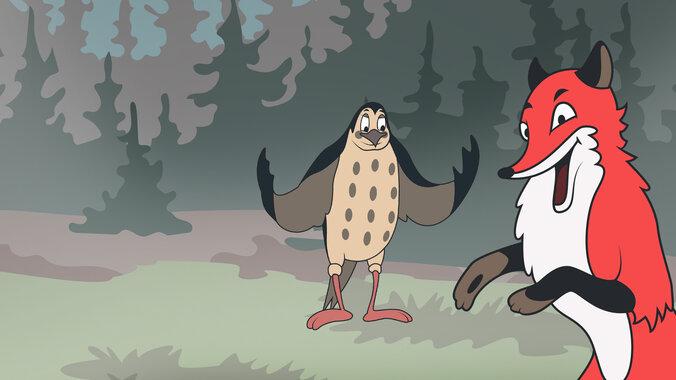 Лиса и Дрозд