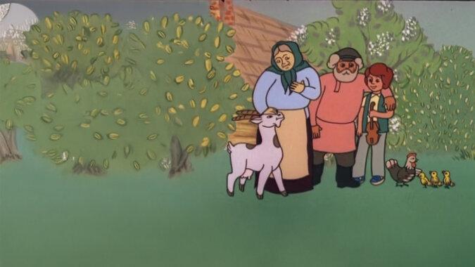 Жили-были дед и баба
